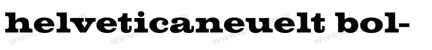 helveticaneuelt bol字体转换
